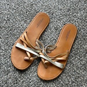 American Eagle Metallic Sandals Size 11 | Metallic Sandals | Sandals